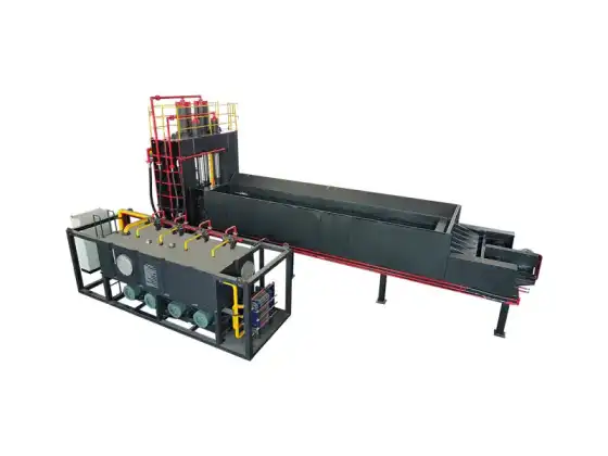 Metalliromun hydraulinen leikkauskone